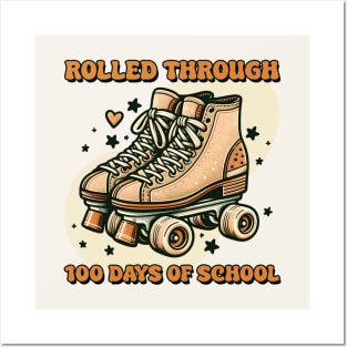 Rolled Through 100 Days Of School Posters and Art